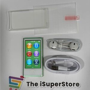 Apple ipod Nano 7th Gen 16GB Green -
 + 1 YR Warranty